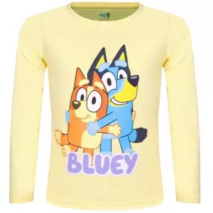 Bluey Hug Yellow gyerek hosszú póló, felső 3 év / 98 cm