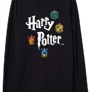 Harry Potter Magic Emblems gyerek hosszú ujjú póló 5 év / 110 cm