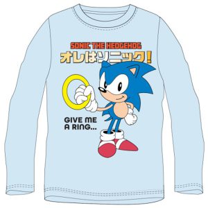 Sonic a sündisznó Ring gyerek hosszú ujjú póló, felső 12 év / 152 cm