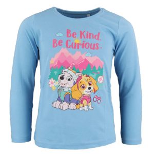 Mancs Őrjárat Be Kind Blue gyerek hosszú póló, felső 7 év / 122 cm