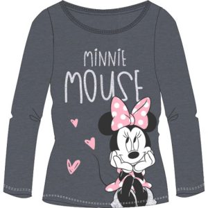 Disney Minnie Moments Grey gyerek hosszú póló, felső 4 év / 104 cm