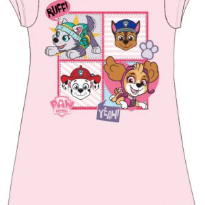 Mancs Őrjárat Squad Pink gyerek rövid hálóing 110 cm