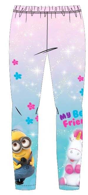 Minyonok Unicorn Friend gyerek leggings 5 év / 110 cm