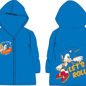 Sonic a sündisznó Let's Roll esőkabát 8 - 9 év / 128 - 134 cm