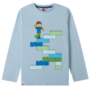 Lego Block Light Blue gyerek hosszú ujjú póló, felső 5 év / 110 cm