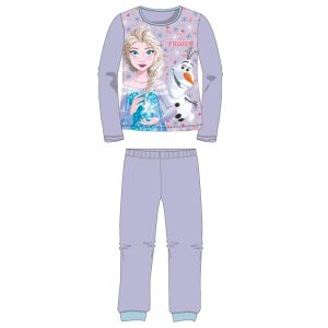 Disney Jégvarázs Elsa and Olaf Purple gyerek hosszú pizsama 3 év / 98 cm