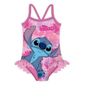 Disney Lilo és Stitch, A csillagkutya Bliss Pink gyerek fürdőruha, úszó 3 - 4 év / 98 - 104 cm