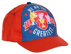Peppa malac The Greatest Red gyerek baseball sapka 54 cm