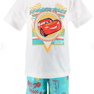 Disney Verdák Summer Race gyerek rövid pizsama 3 év / 98 cm