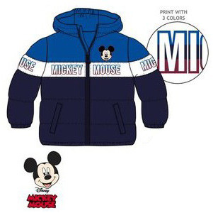 Disney Mickey Classic Blue baba bélelt kabát 12 hó