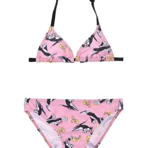 Bolondos dallamok Pink gyerek fürdőruha, bikini 12 év / 152 cm