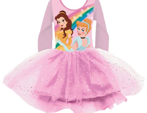 Disney Hercegnők Rainbow gyerek tüll balett ruha 2 – 6 év / 92 – 116 cm