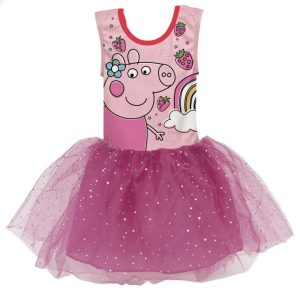 Peppa malac Strawberry gyerek tüll balett ruha 2 - 6 év / 92 - 116 cm