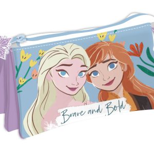 Disney Jégvarázs Brave 3 rekeszes tolltartó 21 cm