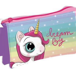 Unikornis Big Dream 3 rekeszes tolltartó 21 cm