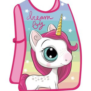 Unikornis Big Dream gyerek rövid ujjú festőköpeny