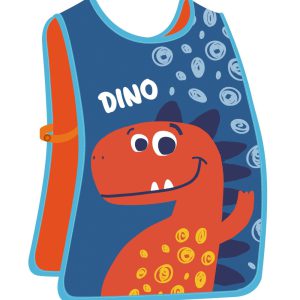 Dinoszaurusz Blue gyerek rövid ujjú festőköpeny