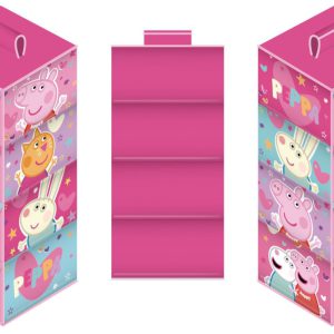 Peppa malac Happy függő szekrényrendező 4 részes