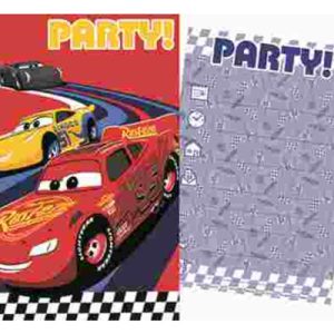 Disney Verdák Race party meghívó