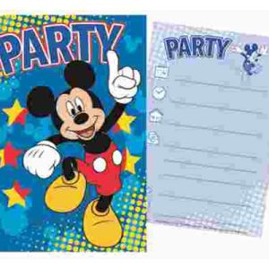 Disney Mickey Star party meghívó