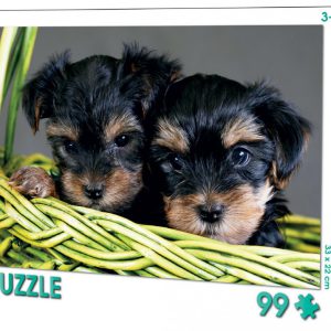 Kutyás Yorkie puzzle 99 db-os