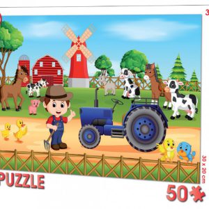 Farm Farmer life puzzle 50 db-os