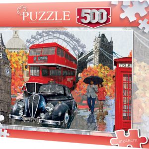 Városok (London) Autumn walk puzzle 500 db-os