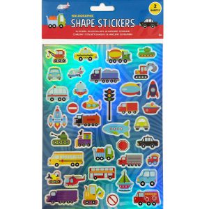 Jármű Travel Tools hologrammos matrica szett 2 ív