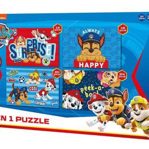 Mancs Őrjárat Surprise puzzle 4 az 1-ben