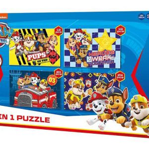 Mancs Őrjárat Pups puzzle 4 az 1-ben