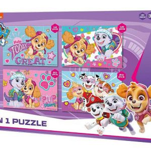 Mancs Őrjárat Great puzzle 4 az 1-ben