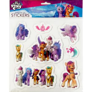 Én kicsi pónim Friends zselés ablak matrica szett