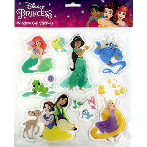 Disney Hercegnők Magic zselés ablak matrica szett