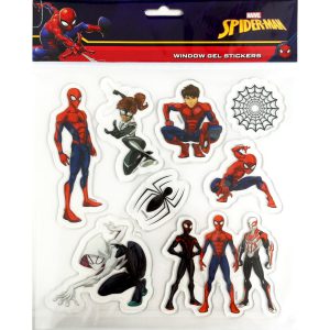 Pókember Secret zselés ablak matrica szett