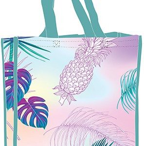 Ananász Holo hologrammos shopping bag 34 cm