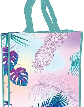 Ananász Holo hologrammos shopping bag 34 cm