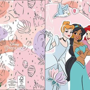 Disney Hercegnők Symbols 3D pop-up üdvözlőkártya + boríték