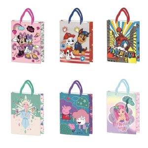 Disney papír ajándéktasak, ajándékzacskó 34x26x12 cm