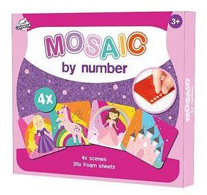 Hercegnő Magic habszivacs mozaikos kreatív szett