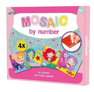 Sellő Vivid habszivacs mozaikos kreatív szett