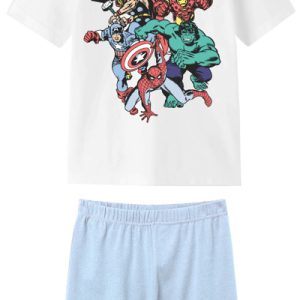 Bosszúállók Super heroes gyerek rövid pizsama 2 - 8 év / 92 - 128 cm