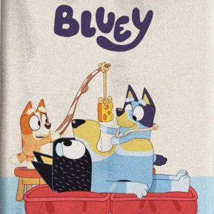 Bluey Fun polár takaró 100x140cm