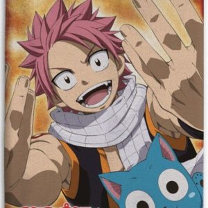 Fairy Tail Happy polár takaró 100x140cm