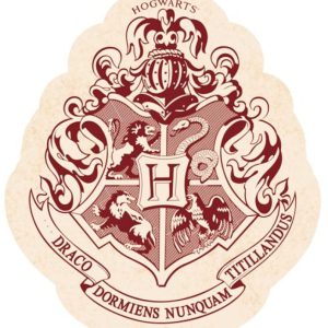 Harry Potter Beige formapárna, díszpárna 35x31 cm
