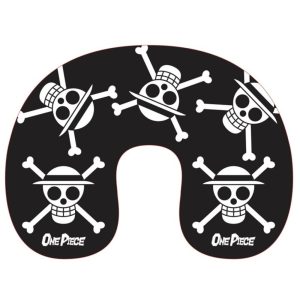 One Piece Black Skull utazópárna, nyakpárna