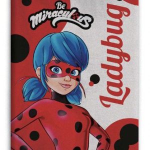 Katicabogár és Fekete Macska kalandjai Dots polár takaró 100x150cm