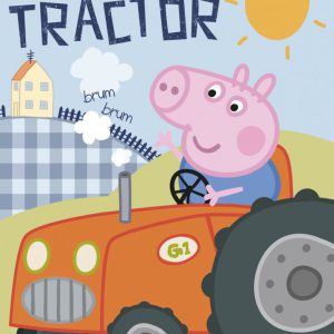 Peppa malac Tractor polár takaró 100x140cm