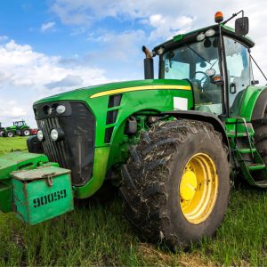 Traktor Green polár takaró 100x140cm