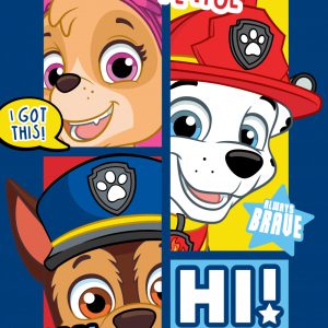 Mancs Őrjárat Always Brave polár takaró 100x140cm