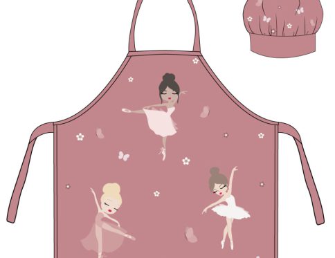 Balett, Balerina Dancing gyerek kötény 2 darabos szett